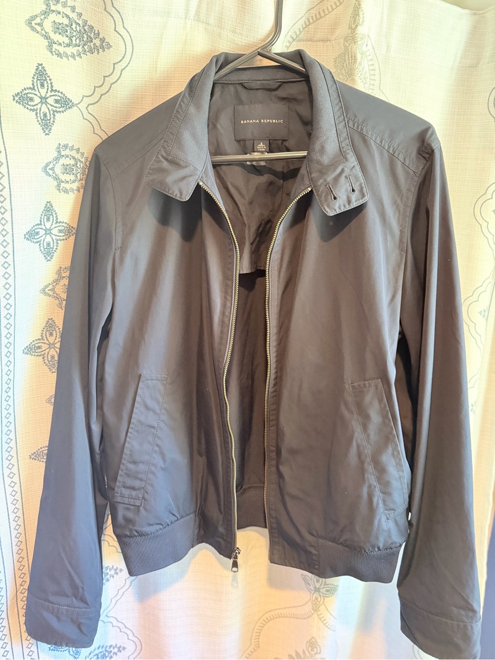 Banana Republic Dark Navy Zip Jacket